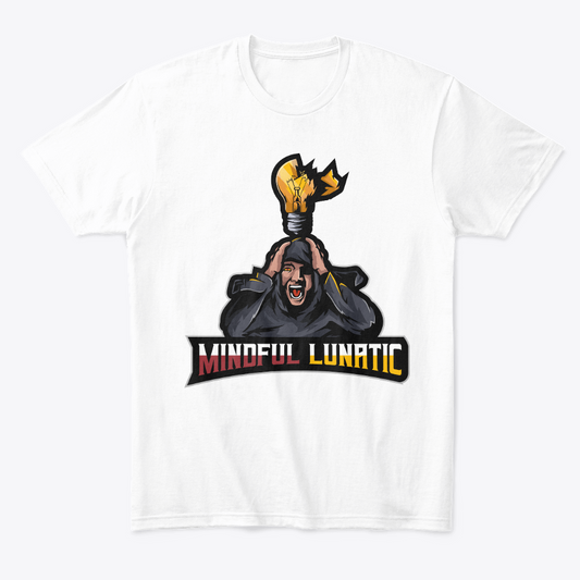 Mascot Mindful Lunatic T-Shirt White