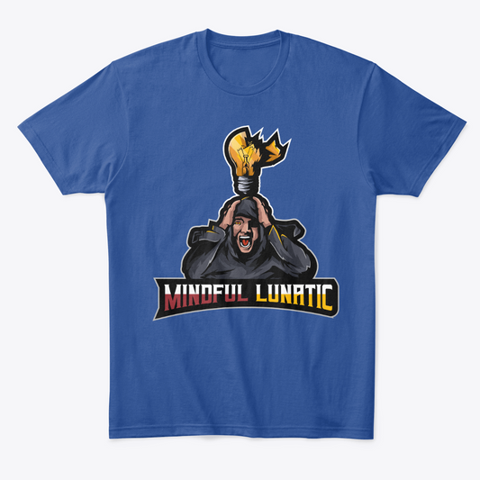 Mascot Mindful Lunatic T-Shirt Blue
